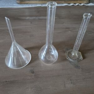 2 Pyrex Tubes And One Other